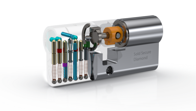 Transparent hero pins for ABS Master series