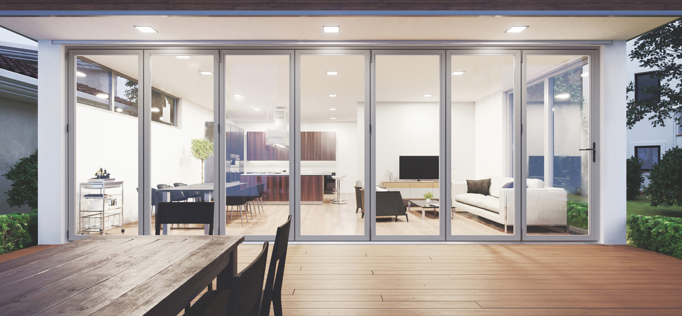 Modern Luxury Home Showcase Patio