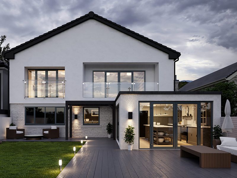 How Aluminium French Windows Blend Continental Charm with British Practicality