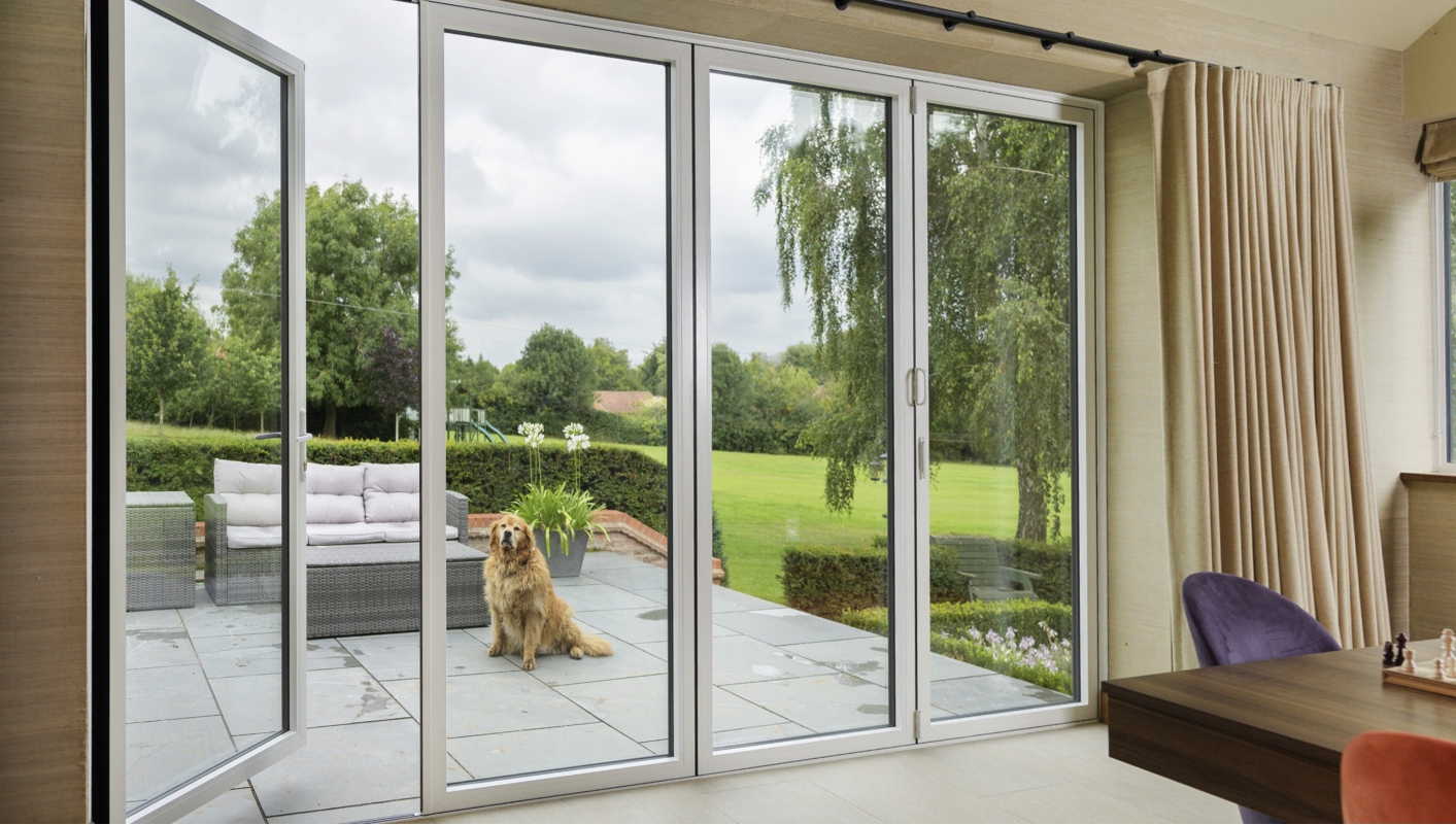 After image showing aluminium frame colour enhancement