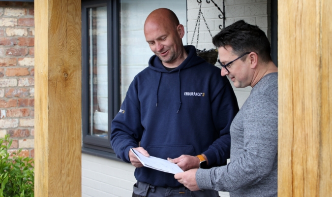 Modern home with Endurance Aluminium window setup