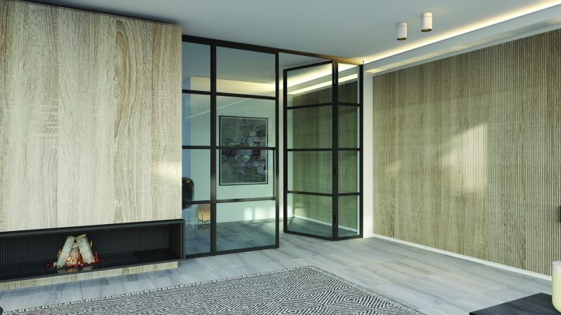glass internal doors