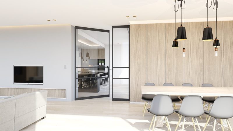 aluminium internal sliding doors