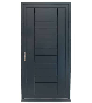 aluminium front door