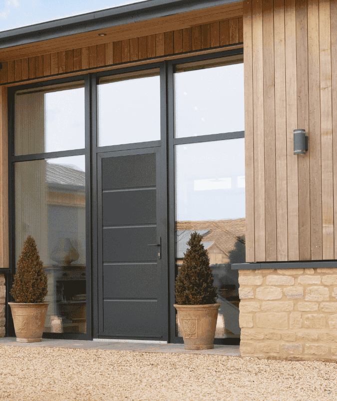 aluminium front doors