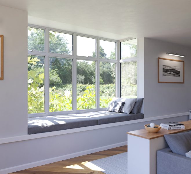 aluminium bay windows